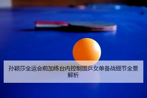 孙颖莎全运会前加练台内控制国乒女单备战细节全景解析